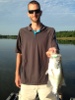 Large Crappie caught on a crankbait